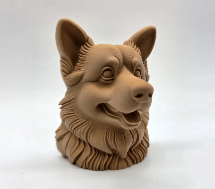 Tượng bán thân Corgi (Corgi Bust) - Image 2