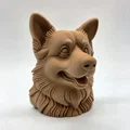 Tượng bán thân Corgi (Corgi Bust) - Thumbnail 2