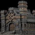 Tòa Thị Chính Người Lùn (Dwarven Townhall), Mô hình trang trí thị trấn - Thumbnail 1