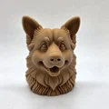 Tượng bán thân Corgi (Corgi Bust) - Thumbnail 3