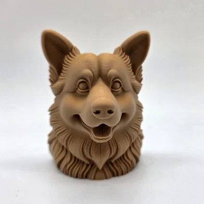 Tượng bán thân Corgi (Corgi Bust)