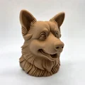Tượng bán thân Corgi (Corgi Bust) - Thumbnail 4
