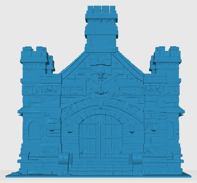 Tòa Thị Chính Người Lùn (Dwarven Townhall), Mô hình trang trí thị trấn - Image 3