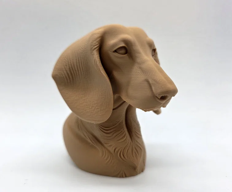 Tượng bán thân chó Dachshund - Image 2