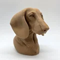 Tượng bán thân chó Dachshund - Thumbnail 2