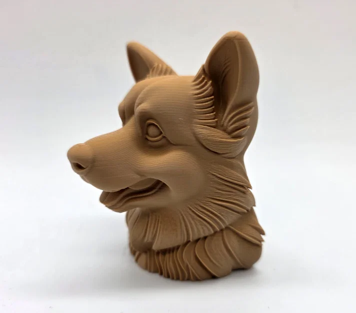 Tượng bán thân Corgi (Corgi Bust) - Image 5