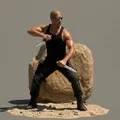Mô hình 3D Riddick & Bioraptor - Tái hiện trận chiến Pitch Black - Thumbnail 4