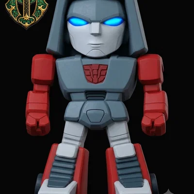 Mô hình 3D Windcharger phong cách Chibi cực chất cho fan Transformers