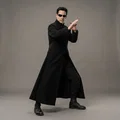 Mô hình 3D nhân vật Neo từ phim The Matrix 1999 để bàn - Thumbnail 1