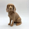 Tượng chó Beagle đang ngồi - Thumbnail 2