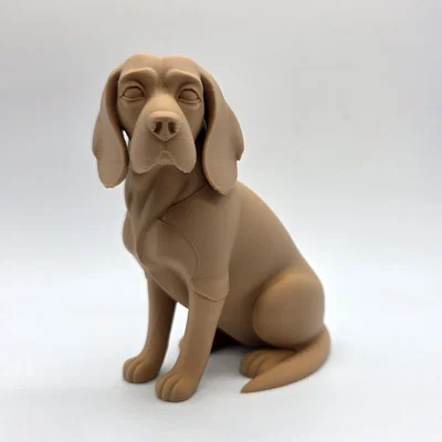 Tượng chó Beagle đang ngồi
