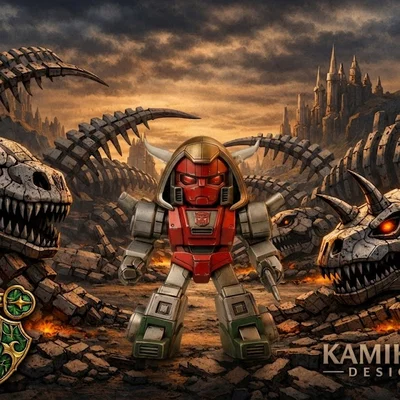 Mô hình 3D Slag Chibi Transformers - Tải file STL in trang trí bàn
