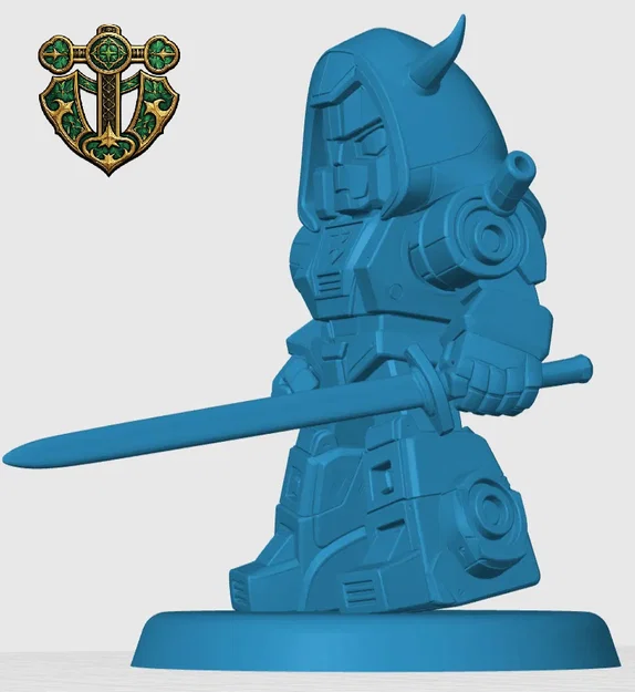 Mô hình 3D Slag Chibi Transformers - Tải file STL in trang trí bàn - Image 3