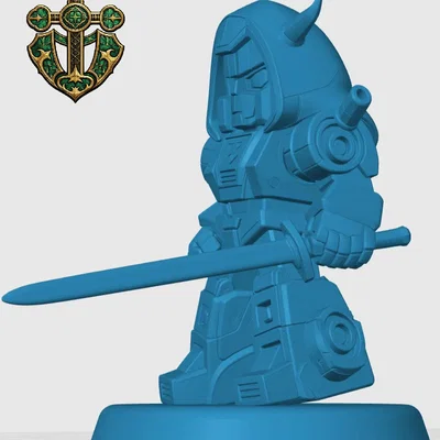 Mô hình 3D Slag Chibi Transformers - Tải file STL in trang trí bàn
