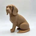 Tượng chó Beagle đang ngồi - Thumbnail 7