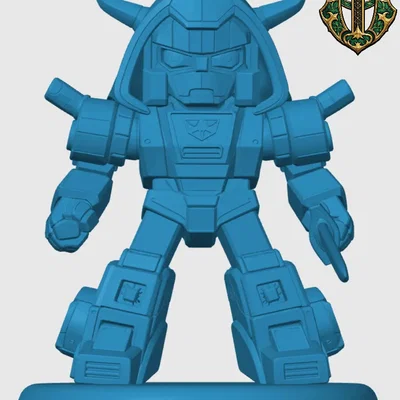 Mô hình 3D Slag Chibi Transformers - Tải file STL in trang trí bàn