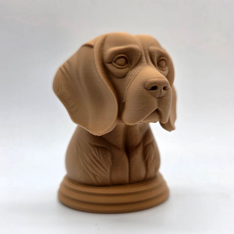 Tượng bán thân chó Beagle
