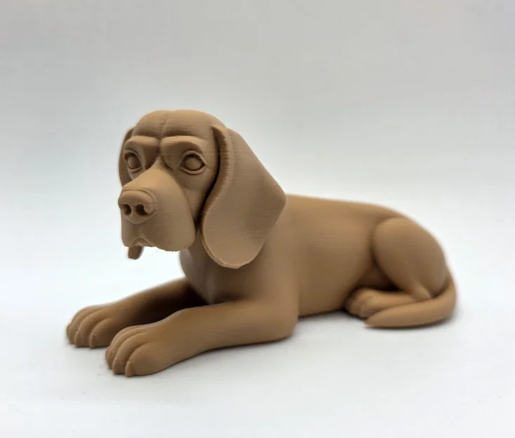 Tượng Chú Chó Beagle Nằm - Image 1