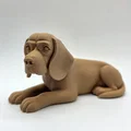 Tượng Chú Chó Beagle Nằm - Thumbnail 1