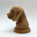 Tượng bán thân chó Beagle - Thumbnail 4