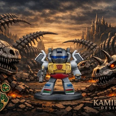 Mô hình Grimlock phong cách Chibi đáng yêu cho fan Transformers