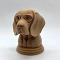 Tượng bán thân chó Beagle - Thumbnail 6
