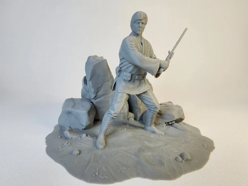 Mô hình 3D Luke Skywalker Star Wars 1977 - File STL in 3D chất lượng cao - Image 3