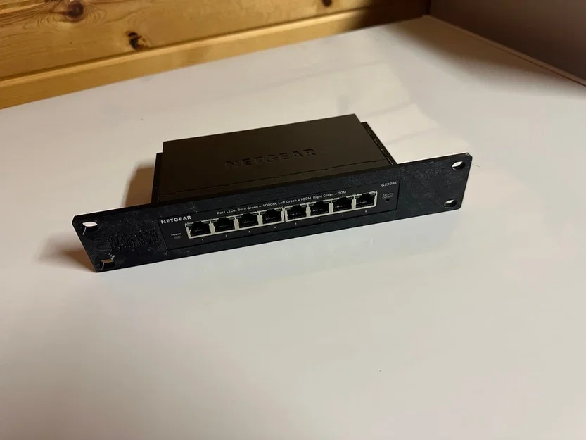 Khung Rack Mini 10 inch cho NetGear GS308E - Image 1