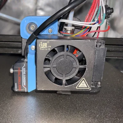 Ngàm gắn BTT Eddy cho Ender 3 và CR-10 dùng đầu phun Volcano