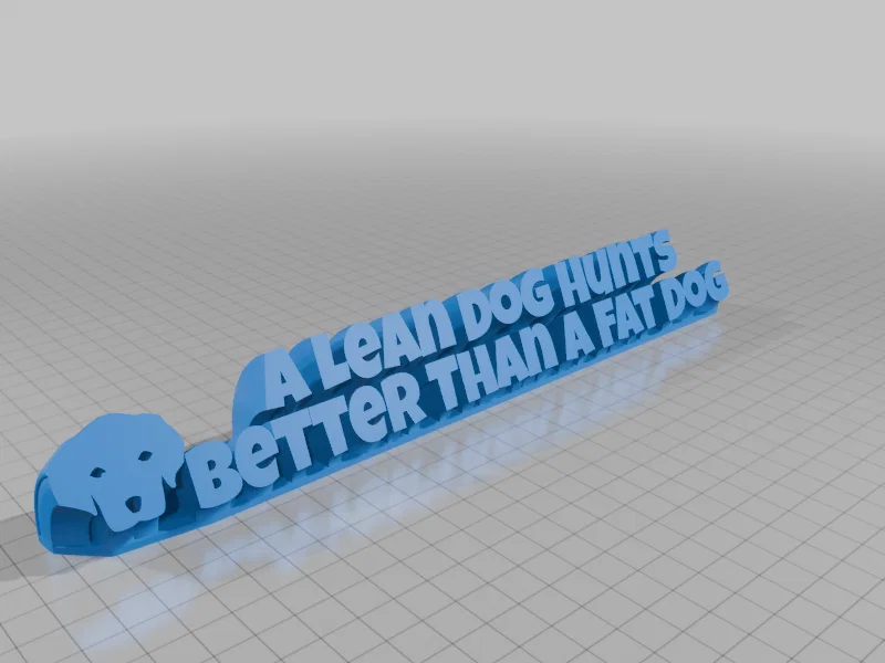 Mô hình trang trí bàn làm việc tạo động lực bằng in 3D - Image 1