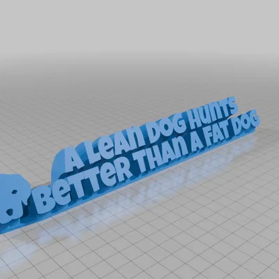 Mô hình trang trí bàn làm việc tạo động lực bằng in 3D