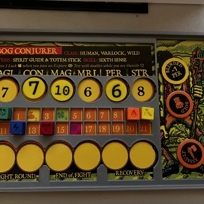 Bộ token chỉ số cho Dungeon Degenerates