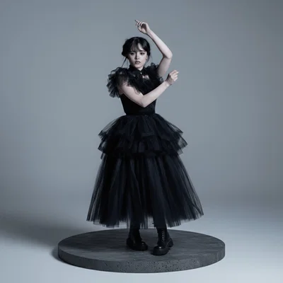 Mô hình 3D Wednesday Addams 2025 ấn tượng cho người đam mê in ấn