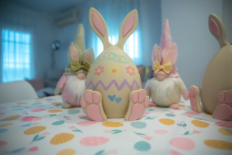 Quả trứng Phục sinh tai thỏ (Easter egg) - Image 2