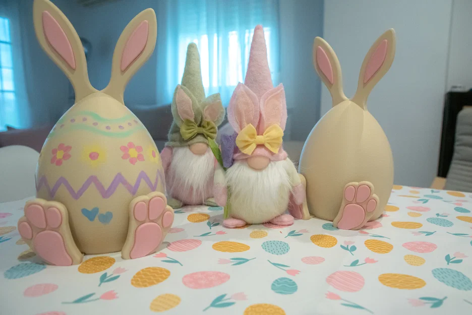 Quả trứng Phục sinh tai thỏ (Easter egg) - Image 3