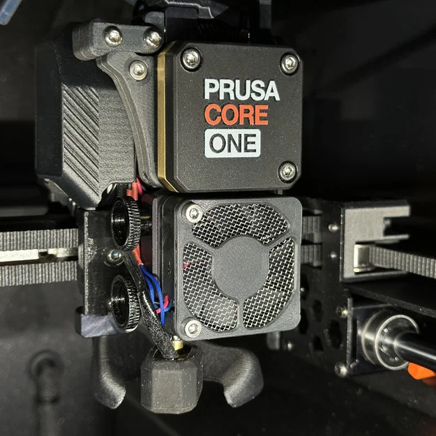 Nắp che lưới bảo vệ quạt hotend CORE One - Image 1