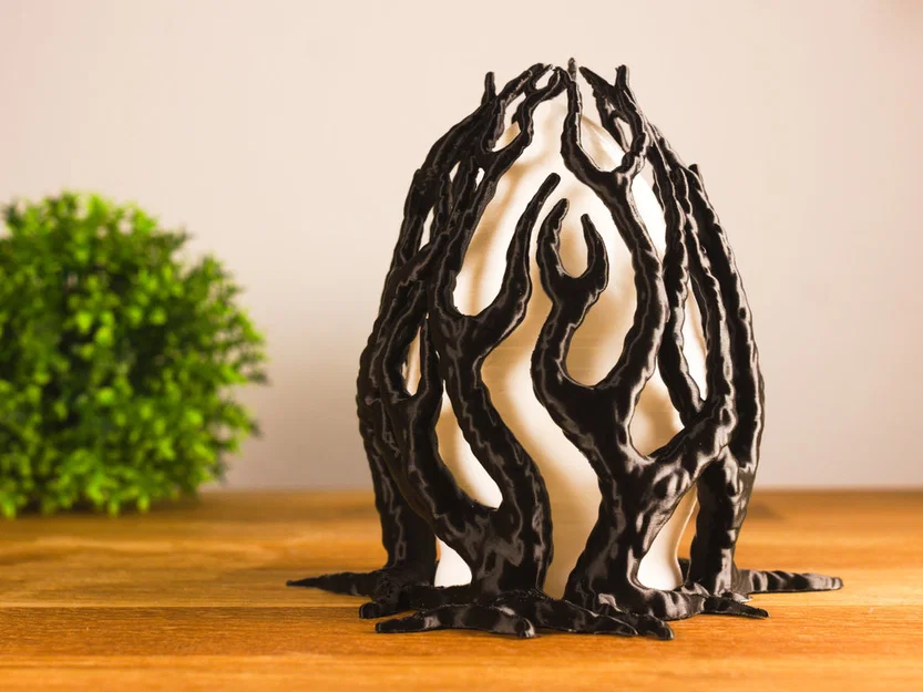 Cây Để Bàn: Đèn Trứng Phục Sinh (Alien Veg. 60) - Image 1