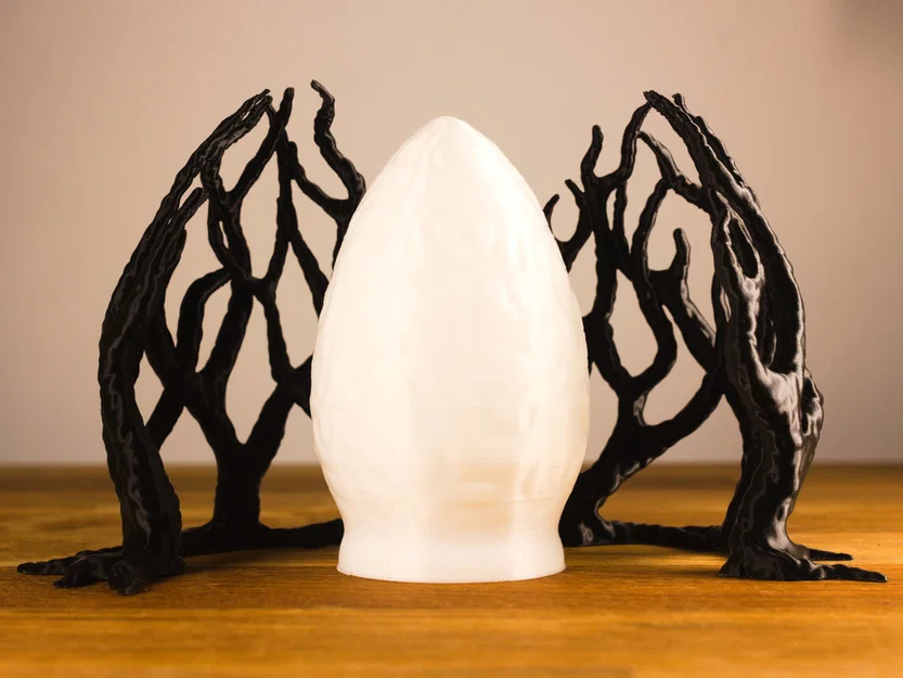 Cây Để Bàn: Đèn Trứng Phục Sinh (Alien Veg. 60) - Image 5