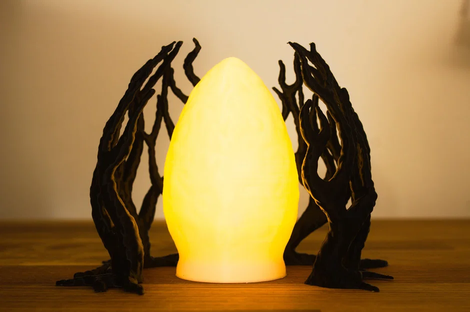 Cây Để Bàn: Đèn Trứng Phục Sinh (Alien Veg. 60) - Image 6