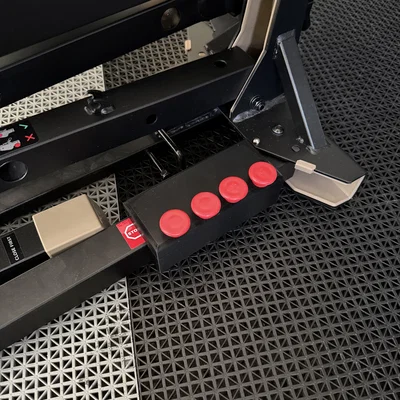 Giá đỡ chốt an toàn cho xà đơn Bullbar - Phụ kiện in 3D thông minh