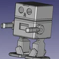 Robot hai chân T4E - Thumbnail 1