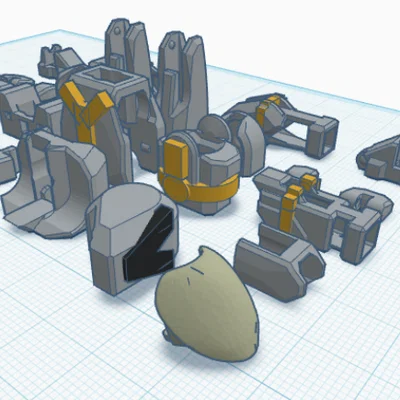 Mô hình Titanum Ranger phong cách Dummy 13 cho người yêu 3D