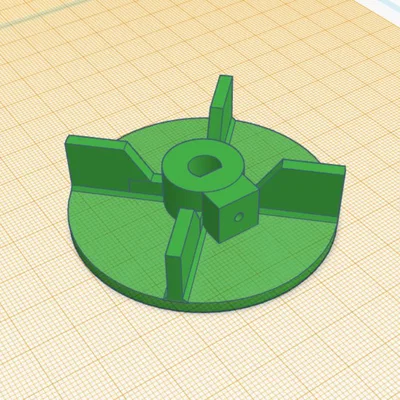 Cánh quạt bơm bồn cầu TMC (TMC Toilet pump impeller)