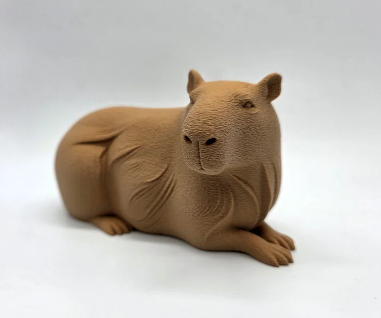 Bộ 3 bé Capybara siêu đáng yêu - Tùy chọn bề mặt Fuzzy Skin - Image 4