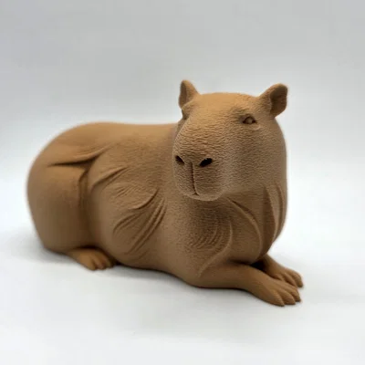Bộ 3 bé Capybara siêu đáng yêu - Tùy chọn bề mặt Fuzzy Skin
