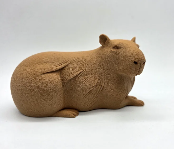 Bộ 3 bé Capybara siêu đáng yêu - Tùy chọn bề mặt Fuzzy Skin - Image 9