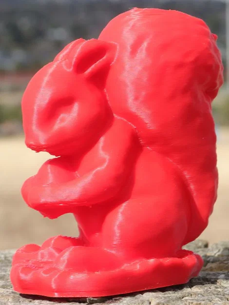 Mô hình 3D chú sóc ôm quả sồi trang trí bàn làm việc cực xinh - Image 1
