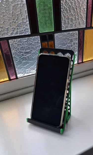 Giá đỡ điện thoại họa tiết lục giác (Hexagon mobile holder) in 3D đẹp - Image 11