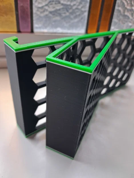 Giá đỡ điện thoại họa tiết lục giác (Hexagon mobile holder) in 3D đẹp - Image 14