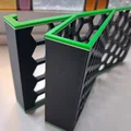 Giá đỡ điện thoại họa tiết lục giác (Hexagon mobile holder) in 3D đẹp - Thumbnail 14
